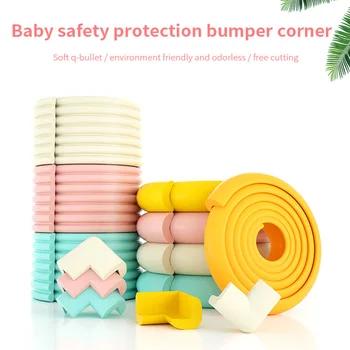 2M Soft Baby Varnost Desk Tabela Robu Straže Strip Varnostni Otroci Zaščita Odbijača Rob Kota Doma Proti trčenju Trakovi