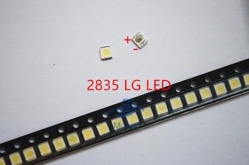 200pcs ZA Original LG LED LCD TV lučka za osvetlitev kroglice objektiv 1W 3v 3528 2835 cool bela svetloba noge