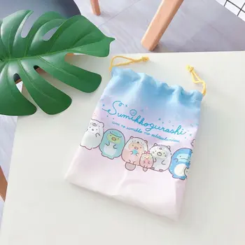 Lepe risanke sumikko gurashi Vrvico žep potovanja vrečko za shranjevanje kozmetike sortiranje in pakiranje vrečko