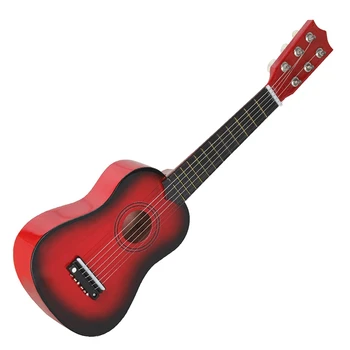 21 Palčni 6 Nizi Majhnih Mini Kitara Basswood Kitaro s Pick Strune za Glasbila-Igrače za Otroke, Otroci Darilo