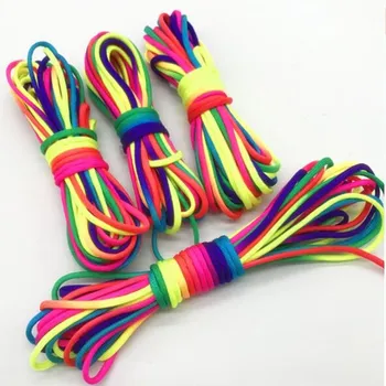 Barvita 10m/roll, barvane polipropilen vrv gradient vrv mavrični barvni dežnik vrv zavezujoče zapestnica dodatki