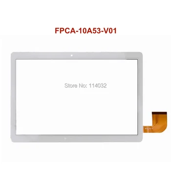 Dobro Tablet Plošča na Dotik Stekla Računalnike za Teclast A10S A10H P/N FPCA-10A53-V01 Bela OGS 10.1 palčni zaslon na Dotik 237*164mm vroče