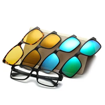 HINDFIELD Moda Kvadratnih Optičnih Očal Okvir S sončna Očala leče blagovne Znamke Oblikovalec Letnik Recept Očala Ženske Moški