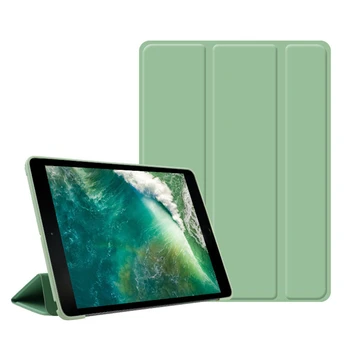 SCHANGE Tri-krat Cover za iPad Primeru Silikonski Pokrovček za iPad Zraka 2 Ohišje za iPad Zraka 1/2/3 Pro10.5 Mini 1/2/3/4/5 7. Gen 10.2