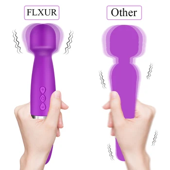FLXUR Močan Čarobno Palico AV Vibrator Sex Igrače za Žensko klitoris Stimulator Telo Massager G Spot z vibriranjem Sex Shop, igrače za odrasle