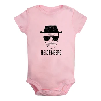 Breaking Bad Heisenberg Walter White nisem v Nevarnosti, Newborn Baby Dekle Fantje Oblačila, Kratek Rokav Romper Obleke Bombaž
