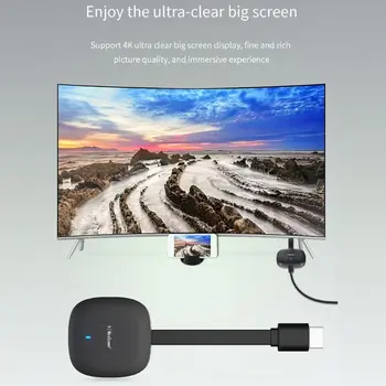 MiraScreen G18 4K Dual Band Brezžični DLNA Miracast AirPlay Ogledalo TV Palico Wifi Zaslon Ključ Sprejemnik za I-OS ANDROID