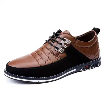 Pomlad Jesen Nove Divje Angliji Mens Priložnostne Čevlji za Moške Mladinske Nepremočljiva Vožnje Mehko Dno, Slip-On Men ' s Shoes Loafers