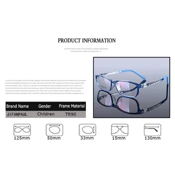 JIFANPAUL Novi retro moška očala, optično recept očala očala za moške okvirji študentov zaščito za oči računalnik očala