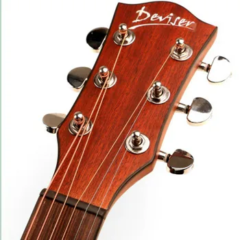 Kitara Akustična Električna Vse Sapele Smreka Jekla-String 41 Cm D-Telo Guitarra 6 Strune Folk Pop Fra Namestite Pickup Matt