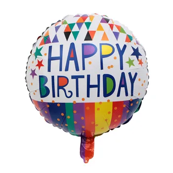 10pcs/veliko rojstnodnevno zabavo okraski otroci 18 palcev globos happy birthday dekoracijo folija baloni helij krog Balon dobave