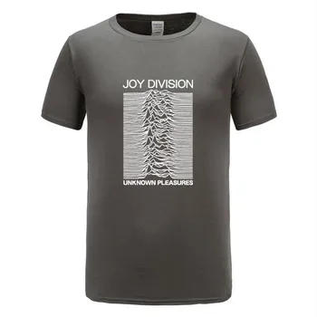 Bombaž poletne moške majice Joy Division Neznano Veselje punk KUL T-shirt rock hipster t shirt tee majice
