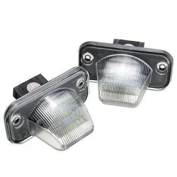 2X 18 LED Številko registrske Tablice Luči luči za VW Transporter T4 / Caravelle MK4 / Multivan MK4 Jetta Passat B5 B6 Combi Eurova