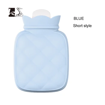 Nov vzorec silikonski gel vročo vodo, vrečko, napolnjenega z vodo hrane-razred mini-pletena torba, prenosne vroče vode vrečko skrb za ženske