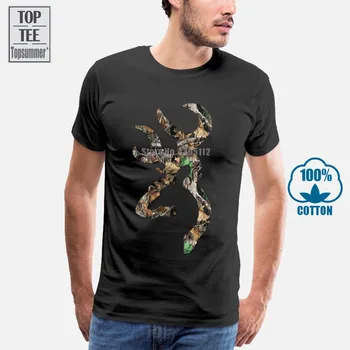 2018 Poletje T Shirt Browning Strelnega Orožja Navpični Logotip, Grafični T Shirt Bombaž Okrogle Ovratnik Tee Majice Mladih Plašč Oblačila Vrhovi