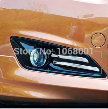 Barva Moje Življenje ABS Označite žarometi za Meglo Svetlobe Dekorativni Okvir Luči za Meglo Trim Nalepke Primeru za Novi Ford Fiesta - 2016