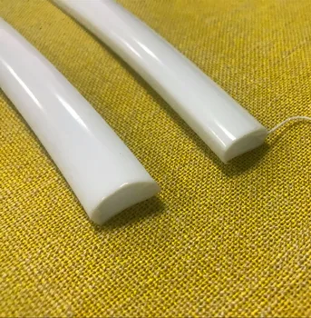 Prilagodljiv mlečno PVC cevi;uporablja za 8 mm/10 mm/12 mm široko prilagodljiv trak