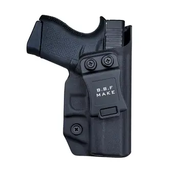B. B. F, Da IWB Kydex Pištolo Kubura po Meri Fit: Glock43 / Glock 43X (Gen 1-5) Pištola - Znotraj Pas Skriti torbica