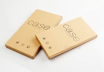 100 kos Vroče Prodajo Univerzalni Črni Karton Paket Embalaža Škatle za iPhone 6 6S Zaščitna Primeru Mobilni Telefon