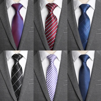 Moške Kravate 8 cm Moda Trak Kravatni Mens Poslovnih Klasičnih Formalnih Poroko Lok Kravato, Srajco, Obleko Pribor Corbatas Par Hombre