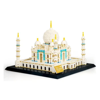 Velika Taj Mahal Izgradnjo modelov Svetovno Znanih Krajev Arhitekture Opeke Otrok za Izobraževanje DIY Legoings Stavbe Igrače Darilo