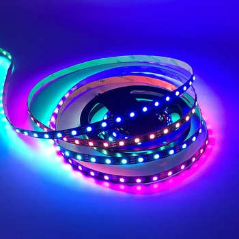 1-5m WS2812B WS2812 RGB Led Luči Trakovi Nepremočljiva Posamično Naslovljive Smart RGB Led Luč Za Dom Dekoracijo Božič
