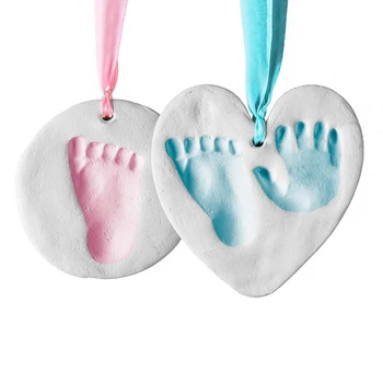 Baby Odtis Kit & Handprint Okras za Baby Dekle, Darila & Baby Boy Darila,DIY Edinstven Baby Tuš Darila