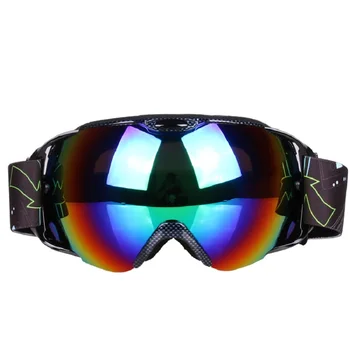 Motoristična Očala Pozimi Smučarska Očala gafas Dvojne Plasti UV400 Anti-fog Sneg Zaščitna Motokros Očala Prostem Biker Očala