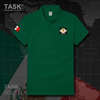 Navy Združenimi Mehiškimi državami MX Mehika MEX Vojske vojaške kratek rokav Polo majica mens priložnostne moda Dihanje Polo Majica poletje