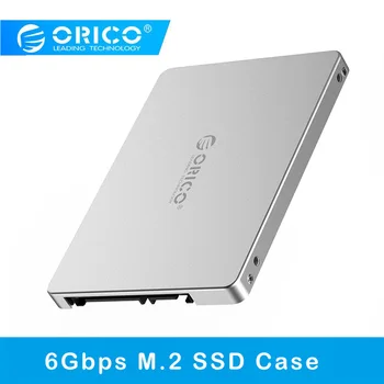 ORICO M2TS Aluminij Zlitine M. 2 SSD Ohišje NGFF, da SATA Pretvornik M. 2 SSD ssd Primeru Ohišje Napajalnik za Namizje