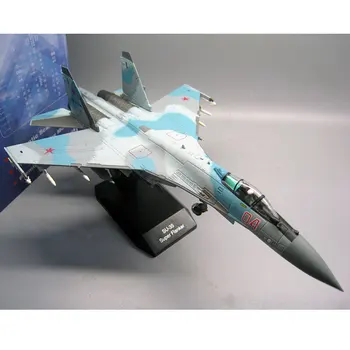 VROČE-BIOODED 1/100 Obsega ruske SU-35 Super Flanker Borec Diecast Kovinski Letalo Model Igrača Za Darilo,Otroci,Zbirka