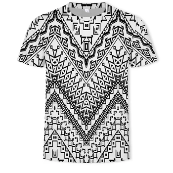 Moda moška t-shirt poletje 3D ocean voda print majica s kratkimi rokavi moški hip-hop street moška oblačila t-shirt za moške