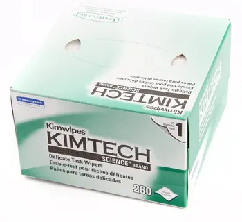 10pcs/veliko 210 x 110mm Kimtech Kimwipes Občutljivo Nalogo Robčki 280 Kosov Na Škatlo Za Optične Komponente Brezplačna Dostava