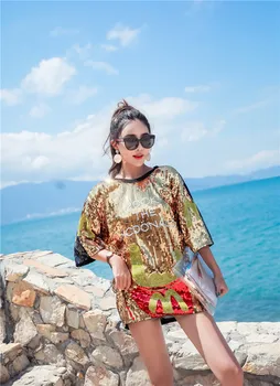Kratka Sleeved Ženska T-Shirt 2020 Novo Ohlapno Korejski Risanka Tiskanja Krog Vratu Letnik Priložnostne Moda Tiste Ženske T-Shirt