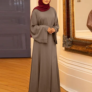 Eid ZAE Vestido tam kaftan Dubaj Abaya Turčija arabski Muslimani Moda Obleko, Hidžab Islam, Oblačila, Obleke Za Ženske Vestidos Largos