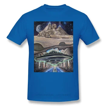 Pod Sfinga Black T Shirt E T Dodatno Kopenskih Elliott Sci-Fi Družinski Film Men T-Shirt Prevelik Kratek Rokav