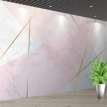 Milofi sodobno minimalistično geometrijske marmorja doma dekoracijo ozadje ozadje zidana