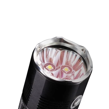 NITECORE TM06S LED Svetilko CREE XM-L2 U3 LED maks. 4000 svetilnosti žarka razdalje, 359M + 4 * 3500mAh baterije + Nova I4 Polnilnik