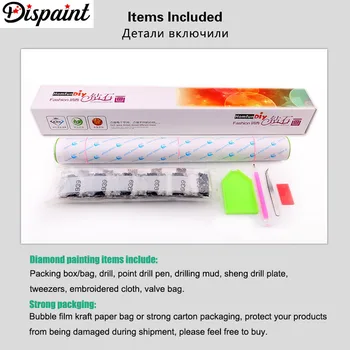 Dispaint 5D Diamond Vezenje Needlework Kit 