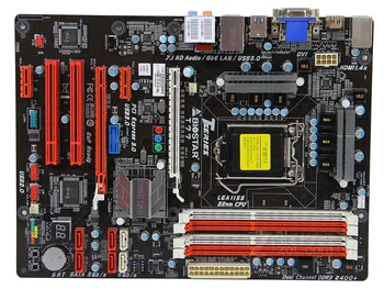 Desktop Motherboard za Biostar T77 LGA 1155 DDR3 za i7 i5, i3 PROCESOR USB3.0 USB3.0 32 GB SATA3 H77 motherboard