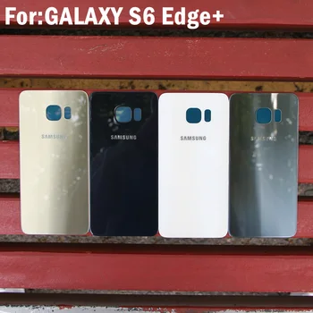 Originalni Samsung Nazaj pokrov Zadnje Steklo Ohišje Za Samsung Galaxy S6 G9200 G920f S6 Rob G9250 G925F S6 Rob Plus Robu+
