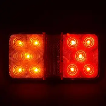 1 Par 10W Nepremočljiva Tovornjak Tovornjak Priklopnika Rep Luči LED Avto Sveti Signalna luč Rep Svetlobe Avto Dodatki