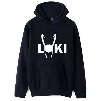 Thor Čelada Loki Čelada Lokis Vojska Človek Fant Hoodie Nekaj Oblačila Jesensko Zimski Flis ZIIART