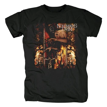 Bombaž Novembers Doom Težkih Kovin Simfonična Black Metal mucis pop poletje nove t-shirt Evropske Velikost
