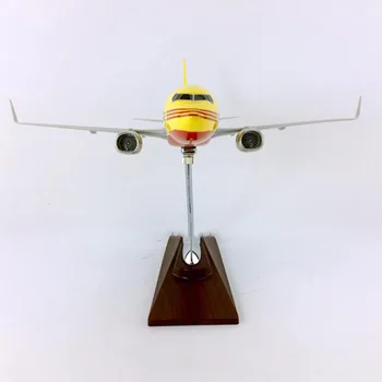 30 CM 1:230 Obsega Boeing B737-800 model DHL Express dostava letalske družbe znanja zlitine letalo letalo zaslonu za zbiranje
