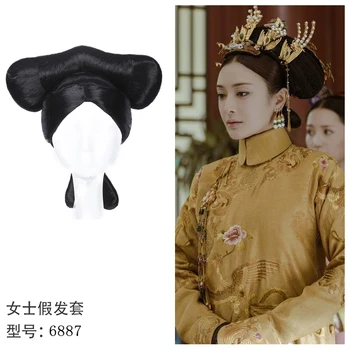 9 Modelov Drama Fotograranje, Uporabo Las Lasuljo za Qing Princess Cesarica Qitou TV Play Zgodba o Yanxi Palace Ruyi je Royal Ljubezen