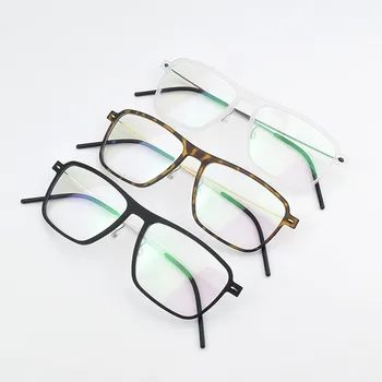 2020 Kvadratnih optičnih očal okvir moških očala Ultra lahka blagovne znamke TR90 pregleden oči očala okvirji za moške okviri za očala