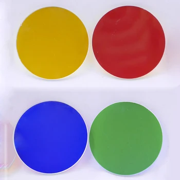 Zelena/Rumena/Rdeča/Modra Barva 41.5x2.0 mm Optika Barvana Stekla, Leče za C8 / C12 Svetilka za 4pcs