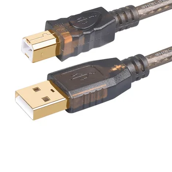 Aktivni USB 2.0 kabel tiskalnika 15M 10M z ojačevalniki in feritnih jeder USB 2.0 A moški B moški
