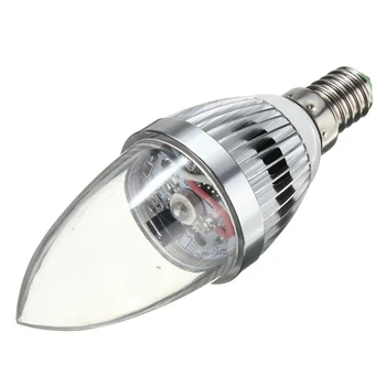 1 Nastavite E14 3W RGB LED Žarnice 16 Barva Spreminja, Sveča, Luč Pozornosti, Žarnica Svetilka z Daljinskim upravljalnikom Dropshipping Podporo